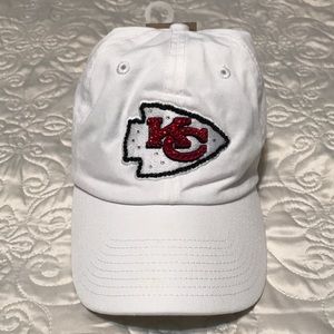 NWT! KC Chiefs Swarovski Crystal Hat
